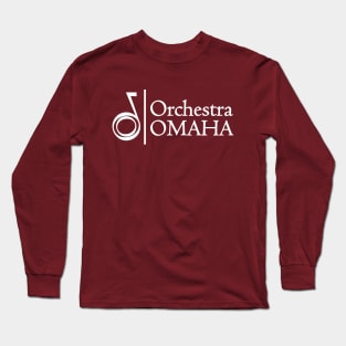 Orchestra Omaha Logo - White Long Sleeve T-Shirt